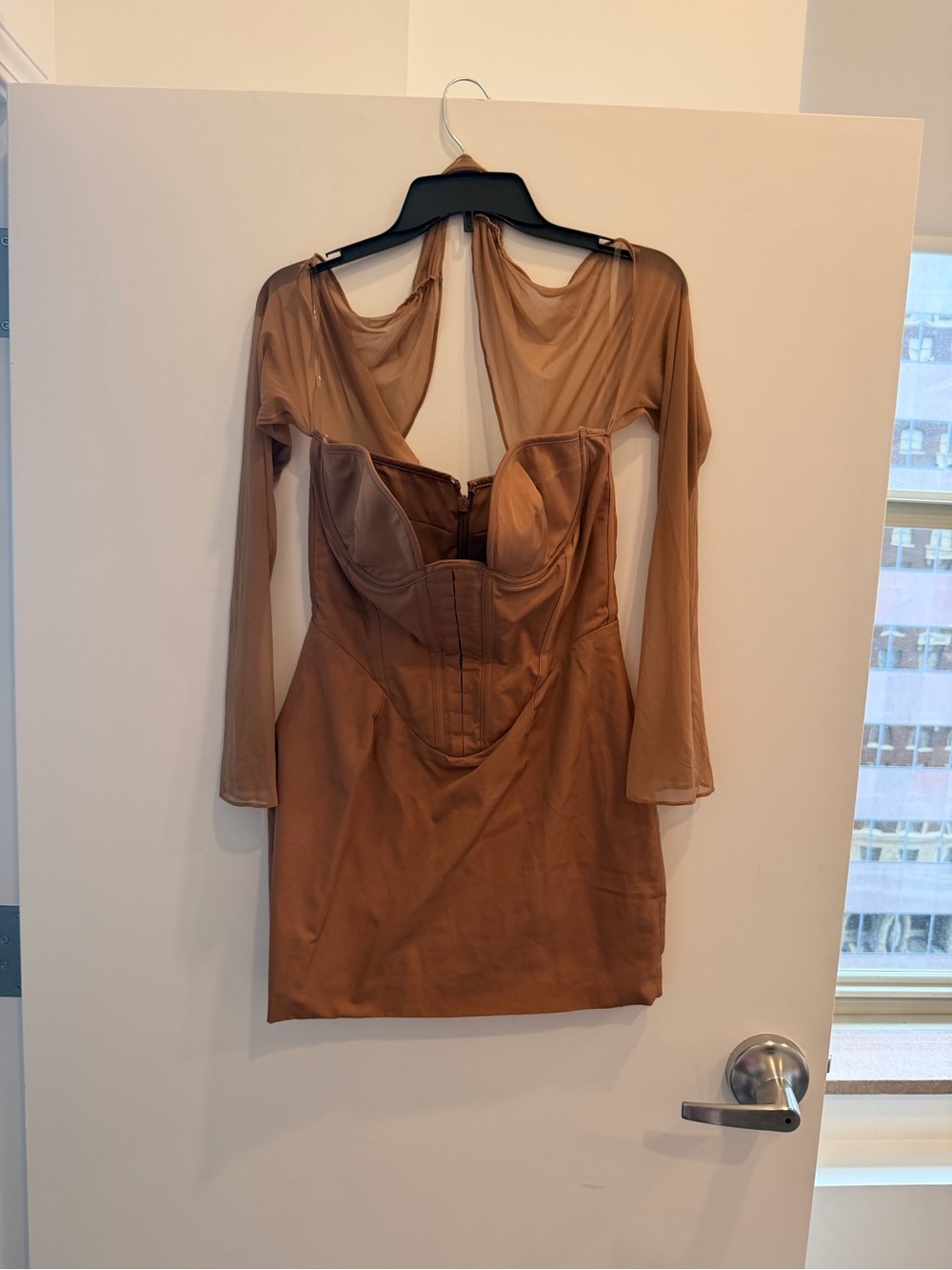 House of CB Tan Corset Mini Dress - Picture 3 of 4